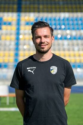 Co Trainer Martin Ullmann; FC Carl Zeiss Jena; 3.Liga, Porträttermin 2018 2019, Ernst Abbe Sportfeld Jena
