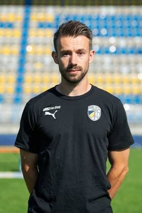 Athletik- und Rehatrainer Max Habereder; FC Carl Zeiss Jena; 3.Liga, Porträttermin 2018 2019, Ernst Abbe Sportfeld Jena