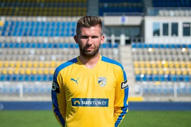 Torwart Raphael Koczor; FC Carl Zeiss Jena; 3.Liga, Porträttermin 2018 2019, Ernst Abbe Sportfeld Jena