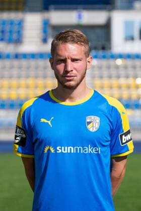 Florian Brügmann; FC Carl Zeiss Jena; 3.Liga, Porträttermin 2018 2019, Ernst Abbe Sportfeld Jena