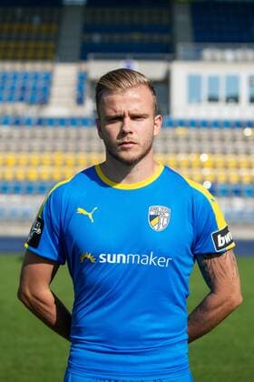 Guillaume Cros; FC Carl Zeiss Jena; 3.Liga, Porträttermin 2018 2019, Ernst Abbe Sportfeld Jena
