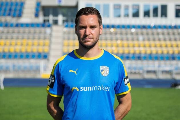 Matthias Kühne; FC Carl Zeiss Jena; 3.Liga, Porträttermin 2018 2019, Ernst Abbe Sportfeld Jena