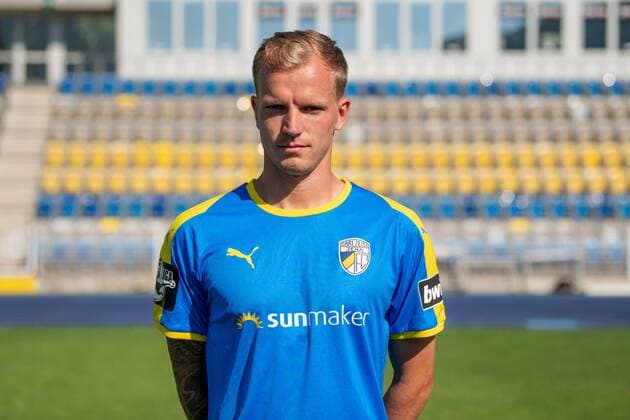 Rene Eckardt; FC Carl Zeiss Jena; 3.Liga, Porträttermin 2018 2019, Ernst Abbe Sportfeld Jena