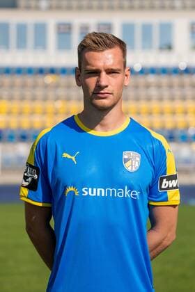 Maximilian Schlegel; FC Carl Zeiss Jena; 3.Liga, Porträttermin 2018 2019, Ernst Abbe Sportfeld Jena