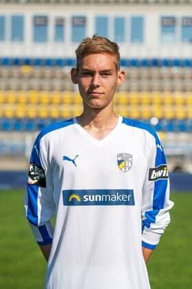 Torwart Lukas Sedlak; FC Carl Zeiss Jena; 3.Liga, Porträttermin 2018 2019, Ernst Abbe Sportfeld Jena