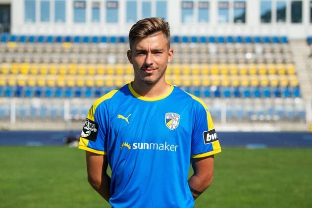 James-Kevin Nahr; FC Carl Zeiss Jena; 3.Liga, Porträttermin 2018 2019, Ernst Abbe Sportfeld Jena