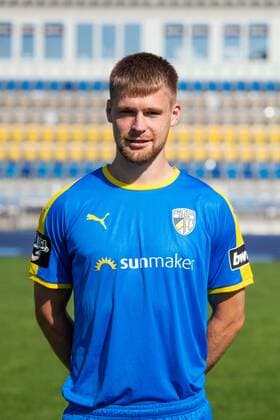 Dominik Bock; FC Carl Zeiss Jena; 3.Liga, Porträttermin 2018 2019, Ernst Abbe Sportfeld Jena