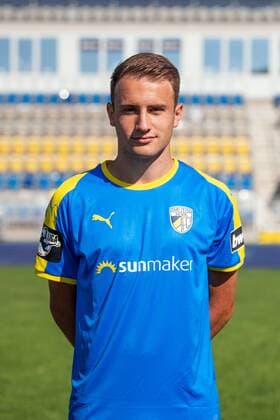 Denis Jäpel; FC Carl Zeiss Jena; 3.Liga, Porträttermin 2018 2019, Ernst Abbe Sportfeld Jena
