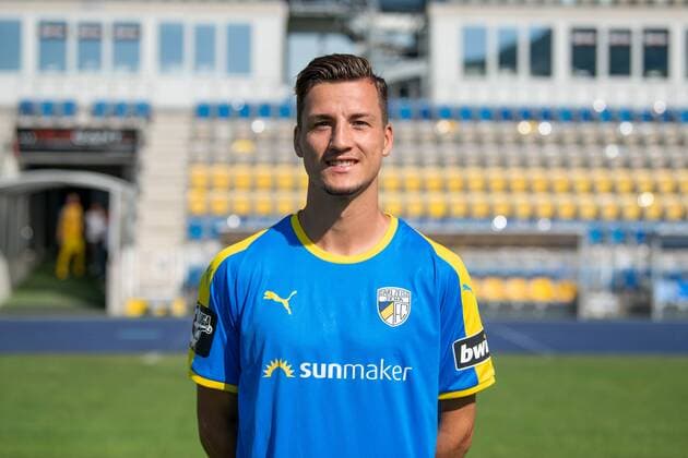 Michael Schüler; FC Carl Zeiss Jena; 3.Liga, Porträttermin 2018 2019, Ernst Abbe Sportfeld Jena