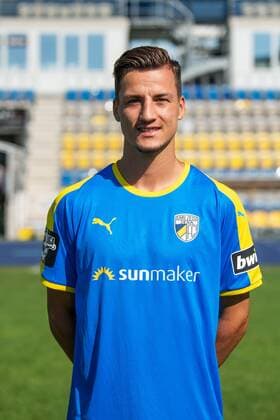 Michael Schüler; FC Carl Zeiss Jena; 3.Liga, Porträttermin 2018 2019, Ernst Abbe Sportfeld Jena