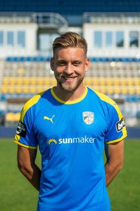 Dennis Slamar; FC Carl Zeiss Jena; 3.Liga, Porträttermin 2018 2019, Ernst Abbe Sportfeld Jena