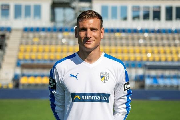 Torwart Jo Coppens; FC Carl Zeiss Jena; 3.Liga, Porträttermin 2018 2019, Ernst Abbe Sportfeld Jena