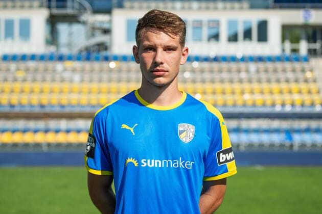 Valentin Reitstetter; FC Carl Zeiss Jena; 3.Liga, Porträttermin 2018 2019, Ernst Abbe Sportfeld Jena