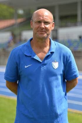 Fussball, Herren, Regionalliga Nord-Ost, Saison 2018 19, FC Viktoria 1889 Berlin, Mannschafts- und Porträtfotos, Cheftrainer Jörg Goslar (FC Viktoria 1889 Berlin), 24.07.18, Copyright: xMichaelxHundtx xMatthiasxKochx