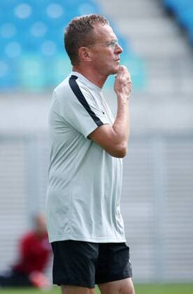 RB Leipzig - Training Euro League Quali Leipzig, 25.07.2018, Red Bull Arena, Fussball, Qualifikation zur UEFA Europa League , Training am Vortag des Spiels RB Leipzig vs. BK Häcken ((SWE) , Im Bild: Ralf Rangnick, RB Leipzig Cheftrainer und Sportdirektor ,