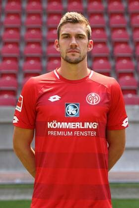STEFAN BELL 1. FSV MAINZ 05 FUSSBALL, GER, 1.BL, PORTRAETTERMIN 2018 2019, 