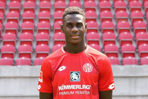 MOUSSA NIAKHATEÂ 1. FSV MAINZ 05 FUSSBALL, GER, 1.BL, PORTRAETTERMIN 2018 2019, 