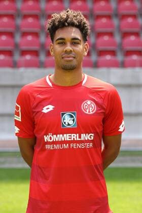 PHILLIPP MWENE 1. FSV MAINZ 05 FUSSBALL, GER, 1.BL, PORTRAETTERMIN 2018 2019, 