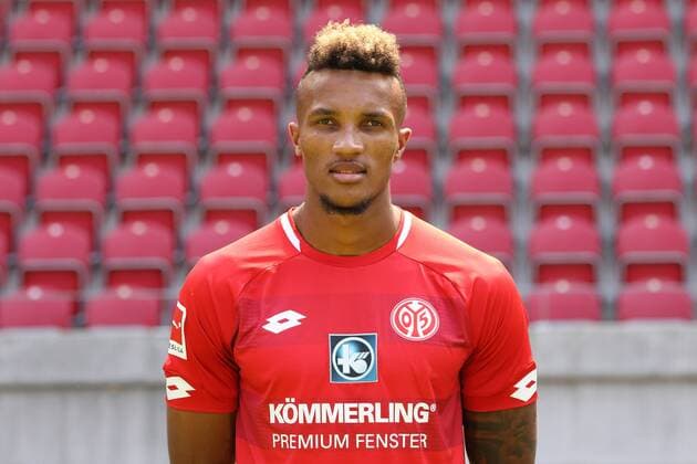 JEAN-PHILIPPE GBAMIN 1. FSV MAINZ 05 FUSSBALL, GER, 1.BL, PORTRAETTERMIN 2018 2019, 