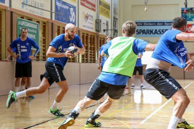 Kristian Nippes ( 13, Bergischer HC) am Ball Trainingslager Bergischer HC Tag 2, Handball, 1. Bundesliga, 26.07.18 Köflach Österreich Sporthalle Köflach