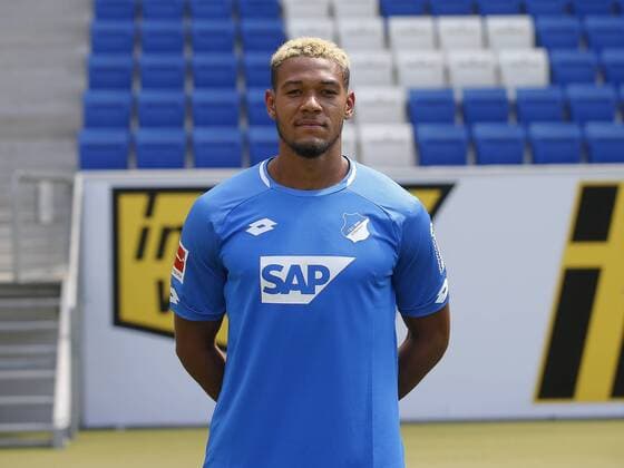 Joelinton , TSG 1899 Hoffenheim . Porträttermin TSG 1899 Hoffenheim 2018-2019 . Sinsheim, GER, 25.07.2018 ,Fussball 1. Bundesliga 2018 2019 .