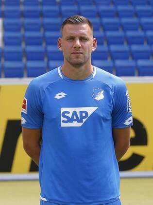 Adam Stalai , TSG 1899 Hoffenheim . Porträttermin TSG 1899 Hoffenheim 2018-2019 . Sinsheim, GER, 25.07.2018 ,Fussball 1. Bundesliga 2018 2019 .