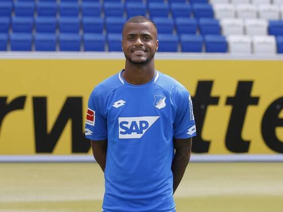 Felipe Pires , TSG 1899 Hoffenheim . Porträttermin TSG 1899 Hoffenheim 2018-2019 . Sinsheim, GER, 25.07.2018 ,Fussball 1. Bundesliga 2018 2019 .