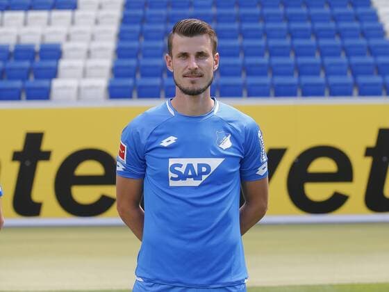 Havard Nordtveit , TSG 1899 Hoffenheim . Porträttermin TSG 1899 Hoffenheim 2018-2019 . Sinsheim, GER, 25.07.2018 ,Fussball 1. Bundesliga 2018 2019 .