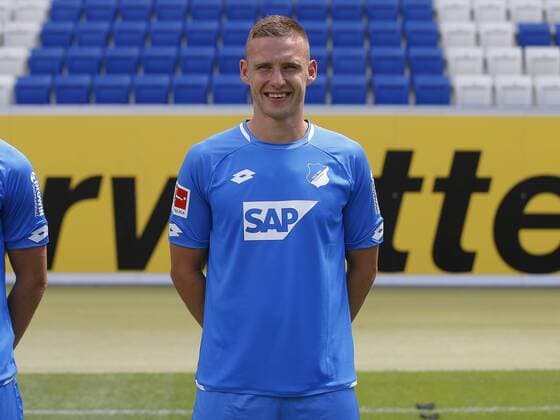 Pavel Kaderabek , TSG 1899 Hoffenheim . Porträttermin TSG 1899 Hoffenheim 2018-2019 . Sinsheim, GER, 25.07.2018 ,Fussball 1. Bundesliga 2018 2019 .