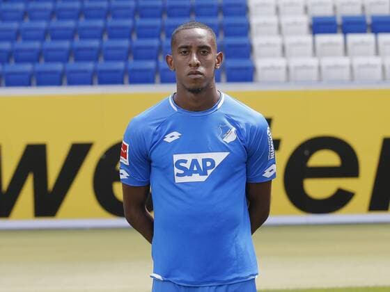Joshua Brenet , TSG 1899 Hoffenheim . Porträttermin TSG 1899 Hoffenheim 2018-2019 . Sinsheim, GER, 25.07.2018 ,Fussball 1. Bundesliga 2018 2019 .
