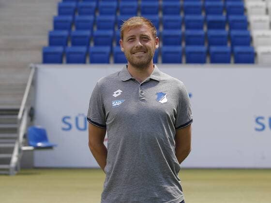 Co-Trainer Matthias Kaltenbach , TSG 1899 Hoffenheim . Porträttermin TSG 1899 Hoffenheim 2018-2019 . Sinsheim, GER, 25.07.2018 ,Fussball 1. Bundesliga 2018 2019 .