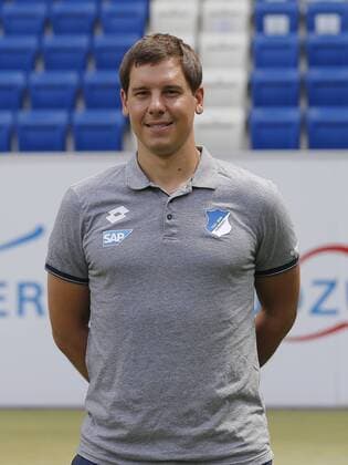 Teammanager Timmo Hardung , TSG 1899 Hoffenheim . Porträttermin TSG 1899 Hoffenheim 2018-2019 . Sinsheim, GER, 25.07.2018 ,Fussball 1. Bundesliga 2018 2019 .