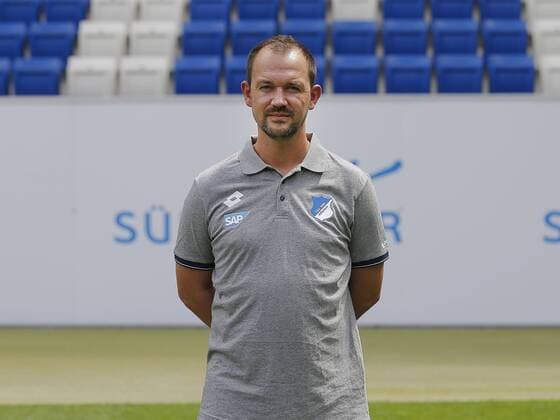 Betreuer Christian Seyfert , TSG 1899 Hoffenheim . Porträttermin TSG 1899 Hoffenheim 2018-2019 . Sinsheim, GER, 25.07.2018 ,Fussball 1. Bundesliga 2018 2019 .
