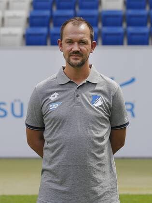 Betreuer Christian Seyfert , TSG 1899 Hoffenheim . Porträttermin TSG 1899 Hoffenheim 2018-2019 . Sinsheim, GER, 25.07.2018 ,Fussball 1. Bundesliga 2018 2019 .