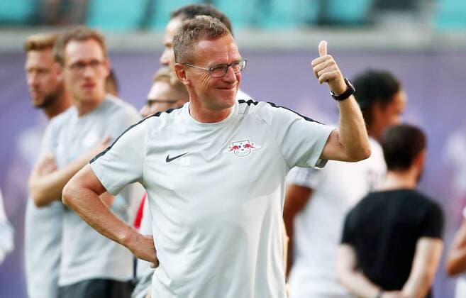 RB Leipzig - BK Haecken Fussball Euro League Quali Leipzig, 26.07.2018, Red Bull Arena, Fussball, Qualifikation zur UEFA Europa League , RB Leipzig vs. BK Häcken ((SWE) , Im Bild: Ralf Rangnick, RB Leipzig Cheftrainer und Sportdirektor ,