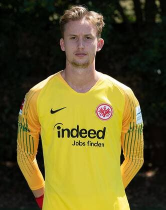 26.07.2018, xjhx, Fussball 1.Bundesliga, Eintracht Frankfurt Fototermin Saison 2018 2019 - Porträttermin 2018 2019 emspor, v.l. Frederik Roennow (Eintracht Frankfurt) Frankfurt am Main