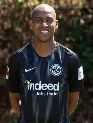 26.07.2018, xjhx, Fussball 1.Bundesliga, Eintracht Frankfurt Fototermin Saison 2018 2019 - Porträttermin 2018 2019 emspor, v.l. Gelson Fernandes (Eintracht Frankfurt) Frankfurt am Main