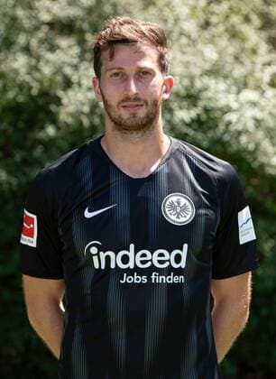 26.07.2018, xjhx, Fussball 1.Bundesliga, Eintracht Frankfurt Fototermin Saison 2018 2019 - Porträttermin 2018 2019 emspor, v.l. David Abraham (Eintracht Frankfurt) Frankfurt am Main
