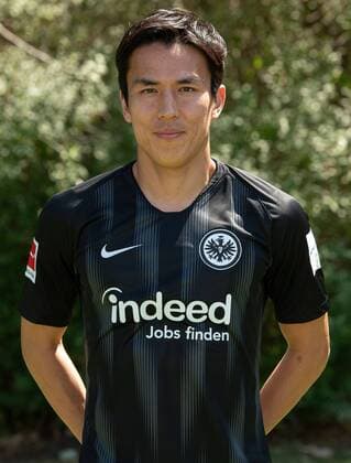 26.07.2018, xjhx, Fussball 1.Bundesliga, Eintracht Frankfurt Fototermin Saison 2018 2019 - Porträttermin 2018 2019 emspor, v.l. Makoto Hasebe (Eintracht Frankfurt) Frankfurt am Main
