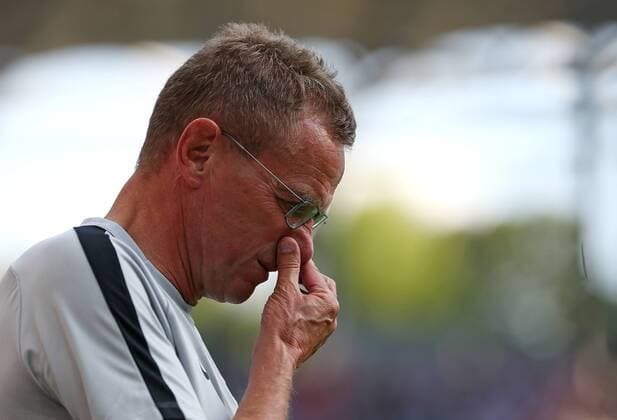 26.07.2018, Fussball UEFA Europa League 2018 2019, 2. Qualifikationsrunde, RB Leipzig - BK Häcken, in der Red Bull Arena Leipzig. Trainer Sportdirektor Ralf Rangnick (RB Leipzig)