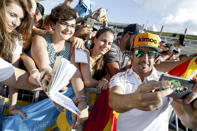 Motorsports: FIA Formula One World Championship WM Weltmeisterschaft 2018, Grand Prix of Hungary, 14 Fernando Alonso (ESP, McLaren F1 Team), Budapest Hungary