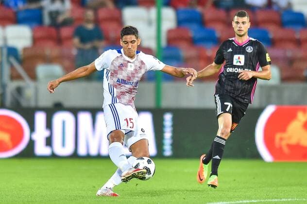 Fußball, EL Qualifikation, Gornik Zabrze - FK AS Trencin 2018.07.26 Zabrze Pilka nozna Liga Europy eliminacje sezon 2018 2019 Gornik Zabrze - AS Trencin N z Dani Suarez Foto PressFocus 2018.07.26 Zabrze Football UEFA Europa League season 2018 2019 Gornik Zabrze - AS Trencin Dani Suarez Credit: PressFocus NEWSPIX.PL --- Newspix.pl  20180726LUK1013
