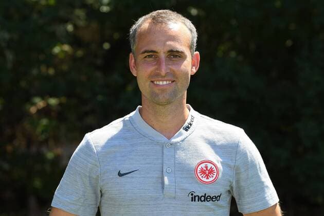 26.07.2018, xjhx, Fussball 1.Bundesliga, Eintracht Frankfurt Fototermin Saison 2018 2019, 1.BL, PortraÌˆttermin, Athletik-Trainer Markus Murrer (Eintracht Frankfurt) Frankfurt am Main