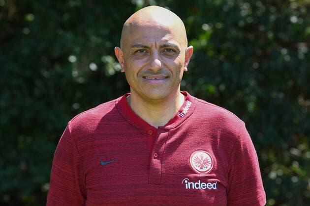 26.07.2018, xjhx, Fussball 1.Bundesliga, Eintracht Frankfurt Fototermin Saison 2018 2019, 1.BL, PortraÌˆttermin, Franco Lionti (Materialwart Eintracht Frankfurt) Frankfurt am Main