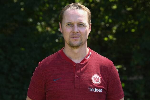 26.07.2018, xjhx, Fussball 1.Bundesliga, Eintracht Frankfurt Fototermin Saison 2018 2019, 1.BL, PortraÌˆttermin, Teammanager Christoph Preuss (Eintracht Frankfurt) Frankfurt am Main