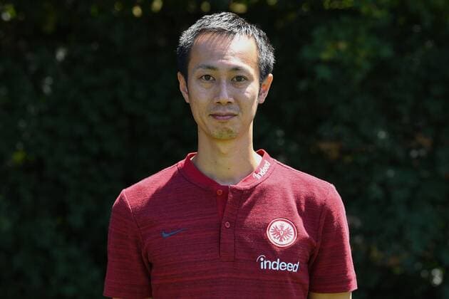 26.07.2018, xjhx, Fussball 1.Bundesliga, Eintracht Frankfurt Fototermin Saison 2018 2019, 1.BL, PortraÌˆttermin, Koichi Kurokawa (Mitglied der medizinischen Abteilung Eintracht Frankfurt) Frankfurt am Main