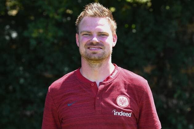 26.07.2018, xjhx, Fussball 1.Bundesliga, Eintracht Frankfurt Fototermin Saison 2018 2019, 1.BL, PortraÌˆttermin, Physiotherapeut Thomas Stubner (Eintracht Frankfurt) Frankfurt am Main