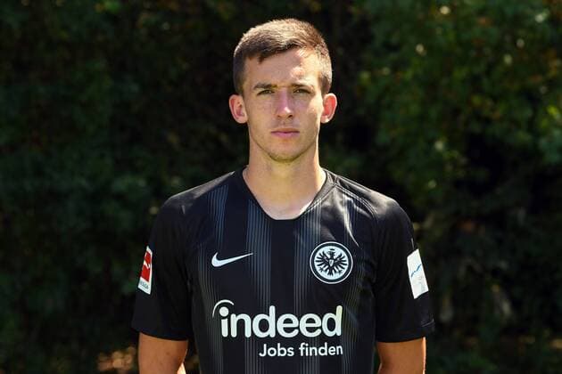 26.07.2018, xjhx, Fussball 1.Bundesliga, Eintracht Frankfurt Fototermin Saison 2018 2019, 1.BL, PortraÌˆttermin, Marijan Cavar (Eintracht Frankfurt) Frankfurt am Main