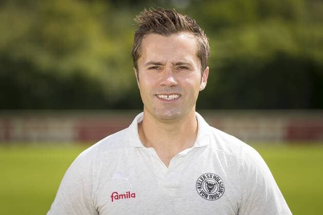 Physiotherapeut Sebastian Suess; KSV Holstein Kiel; 2.BL, PortraÌˆttermin 2018 2019. Kiel Schleswig-Holstein Germany CITTI FUSSBALL PARK Copyright: xAgentur54GradFelixxKoenigx