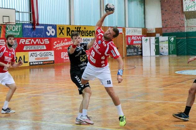 Tomas Babak ( 19, Bergischer HC) beim Wurf HSG REMUS Bärnbach Köflach vs Bergischer HC, Handball, Testspiel, 1. Bundesliga, 27.07.18 Köflach Lipizanerheimat Österreich Sporthalle Bärnbach